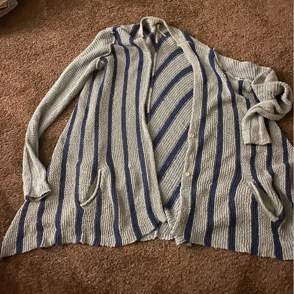 Free People woven Cardigan